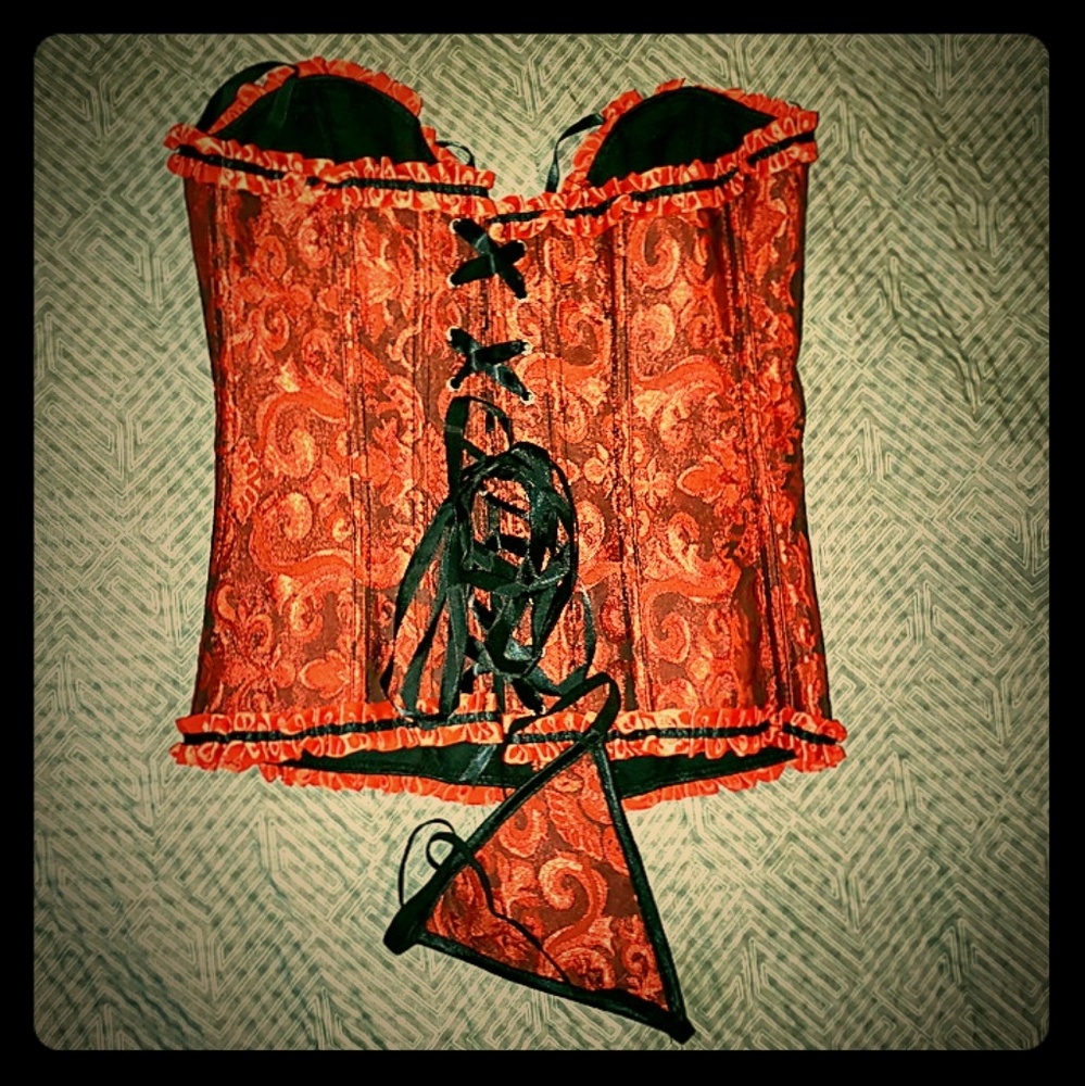 Antique Designer Victorian Corset